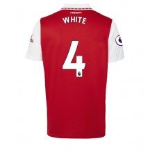 Arsenal Benjamin White #4 Hjemmedrakt 2022-23 Kortermet
